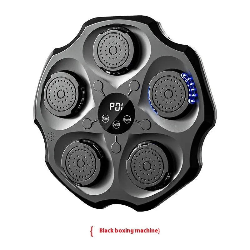 Bluetooth music boxing wall target with hanging design and included glove for home fitness training