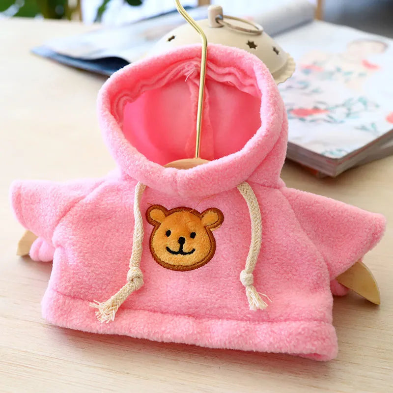 Blue cloth dog hoodie sweater showing hood up design for pet wear