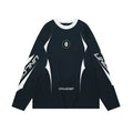 Grey khaki men's cotton sweatshirt with round neck, drop shoulders, and letter print.