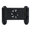 Black Bluetooth cooling controller for iPhone gaming with 10-hour battery