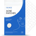 A pack of 216 clear hydrocolloid acne patches for spot treatment with tea tree oil and salicylic acid.