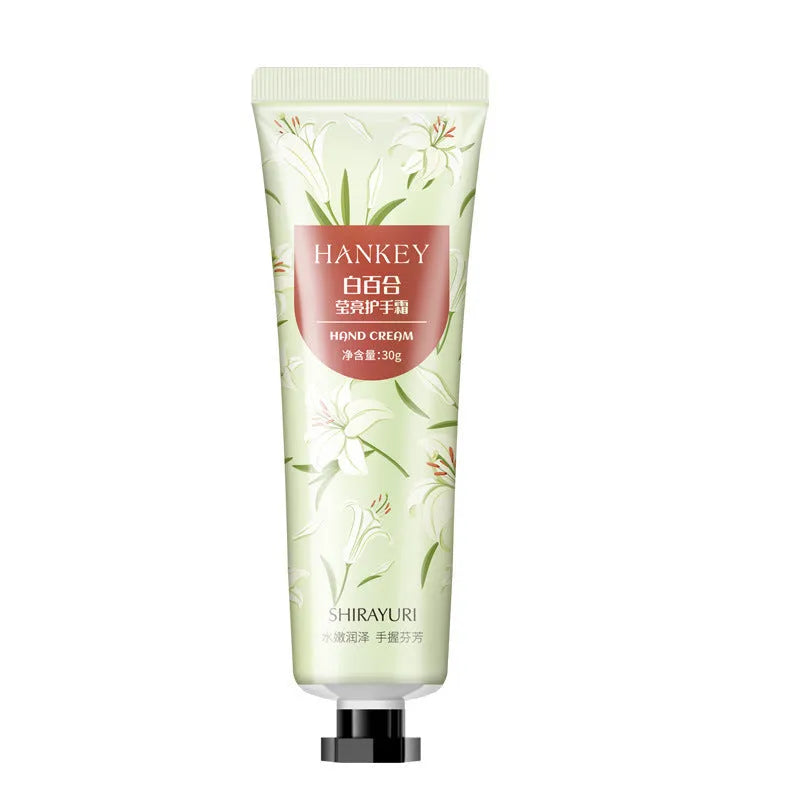 30g fruit scented hand cream tube for moisturising dry skin