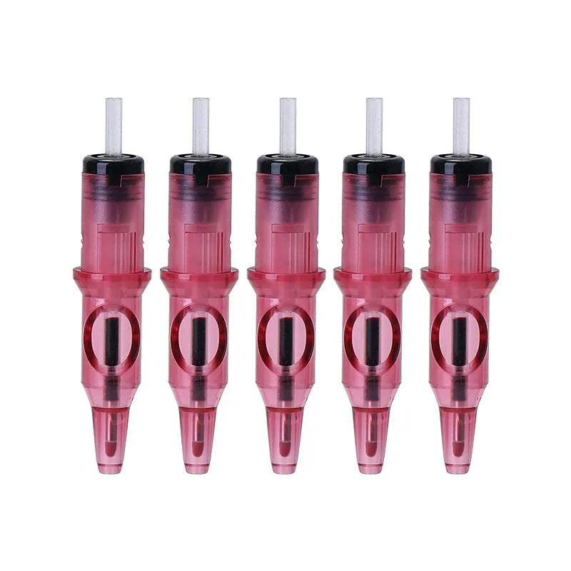 Tattoo integrated needle drawing tool with ballpoint pen attachment in black colour option