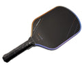 Aurora Multicolor Hyperion 3s pickleball racket with carbon fibre matte finish