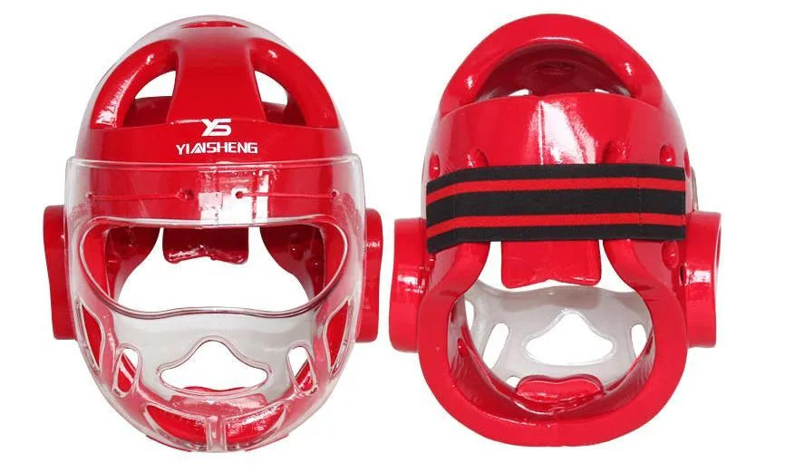 Karate helmet protective equipment for boxing training in multiple colour options
