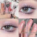 Ballet brand liquid glitter eye shadow tube shown in one of five colours: Starry Sakura Field, Doll Logs, Butterfly Paradise, Nutcracker, or Pillow Fairy Tales.