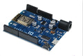 Black ESP-8266EX WIFI development board with 11 I/O pins and Arduino compatibility