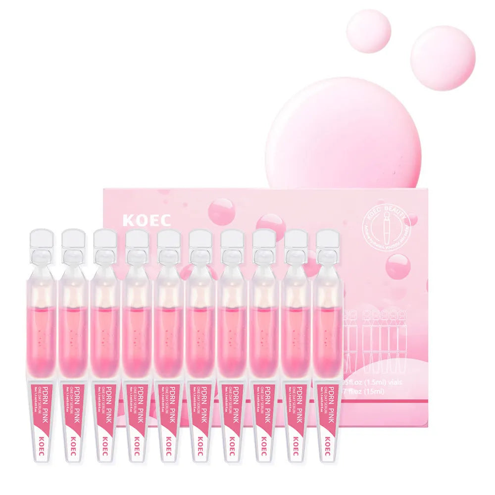 KOEC Powder Polypeptide Disposable Moisturising 10 Pack with latex essence sheets