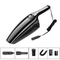 Hypa eighth generation car vacuum cleaner in black with cigarette lighter power cord
