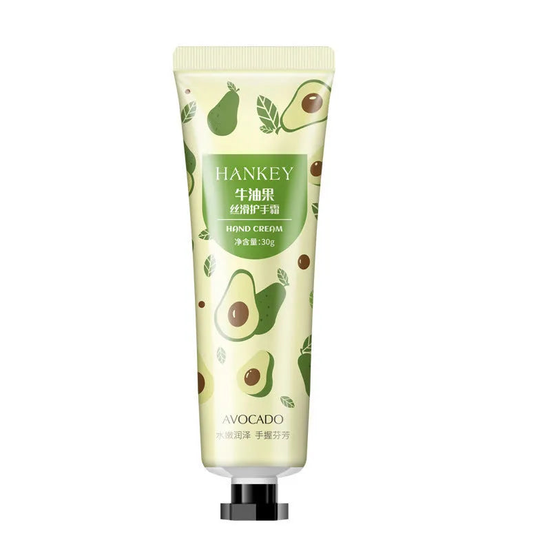 30g fruit scented hand cream tube for moisturising dry skin