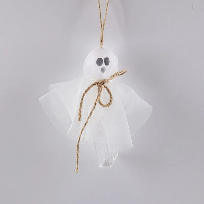Halloween ghost LED lantern chain with multi-colour lights for party venue decoration