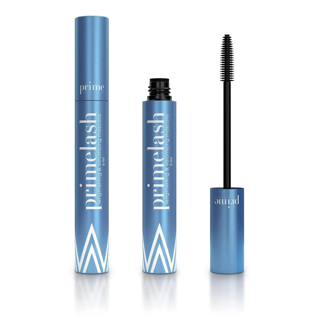 Eye black eyelash brush with fine bristles for eyebrow grooming and lash separation