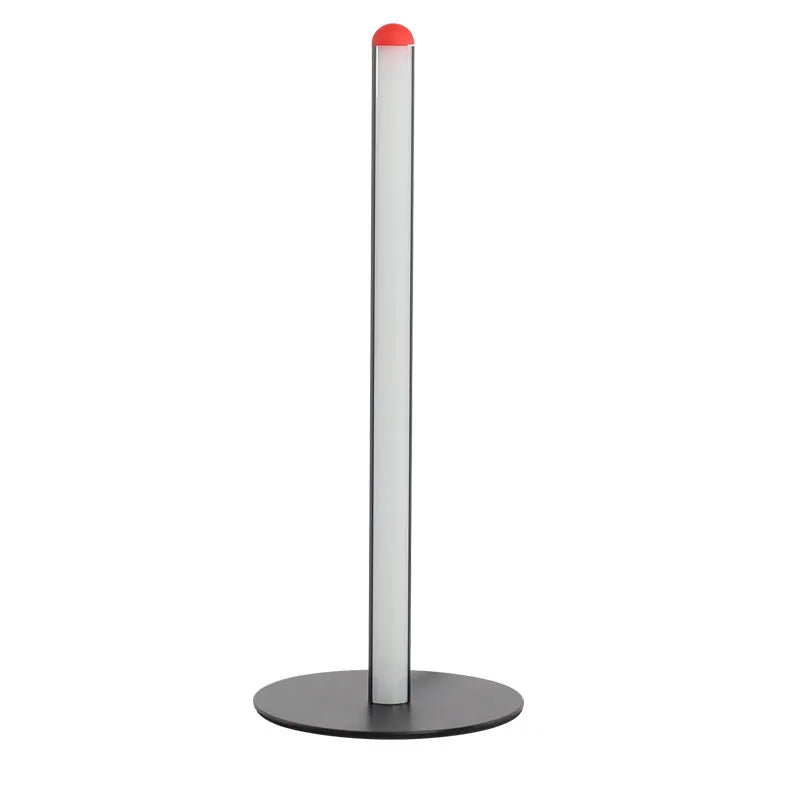 Vertical aluminum alloy floor lamp with modern design in three size options for home lighting