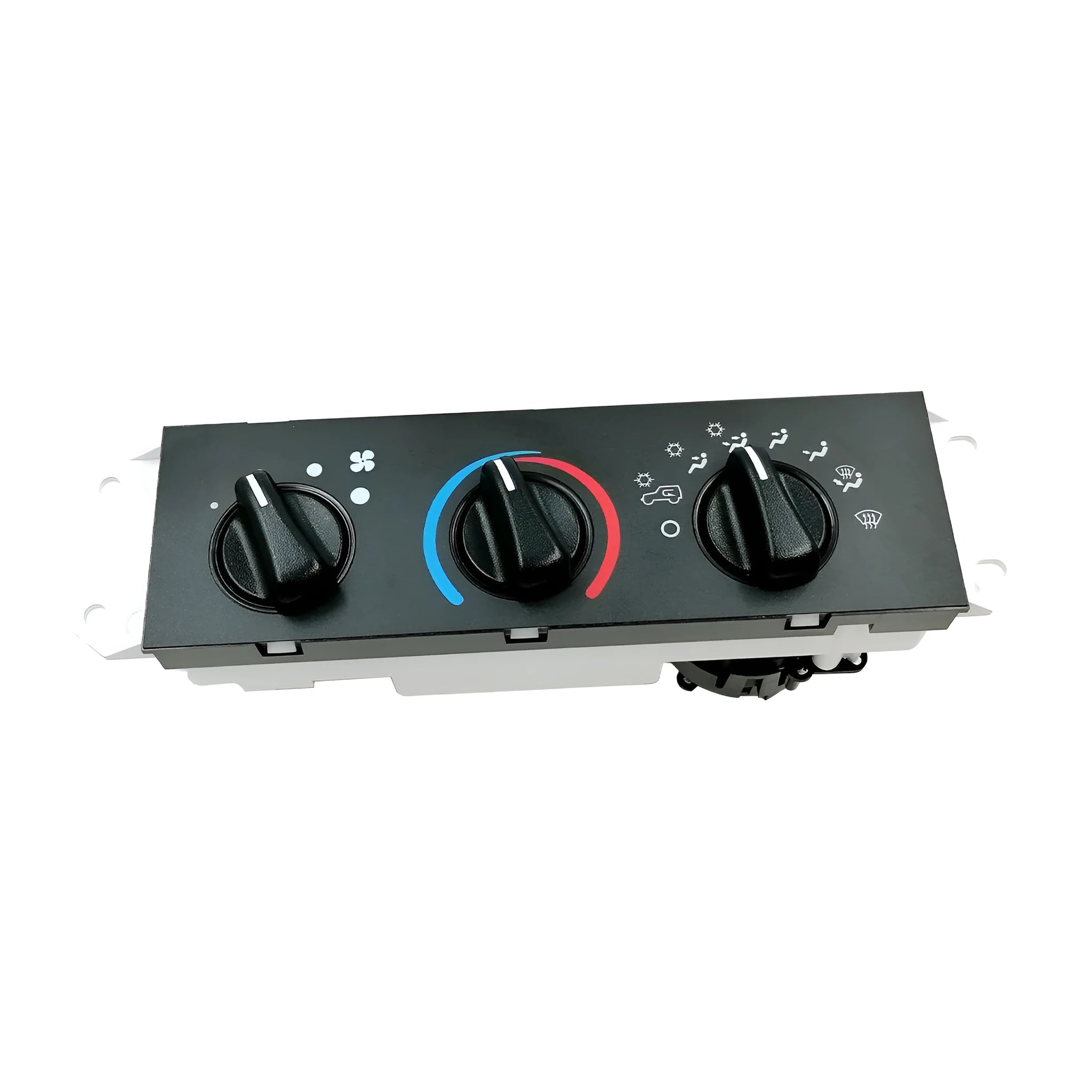 Black automotive air conditioning control switch panel for Jeep Wrangler 2005-2006
