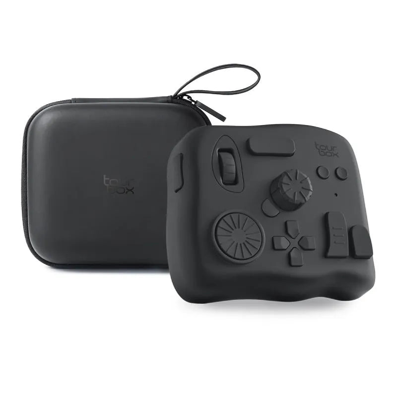 TourBox NEO digital tablet controller for video editing with compact design