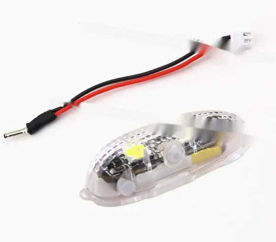 V3 wireless charging waterproof navigation lights for car and aircraft models with adhesive pads
