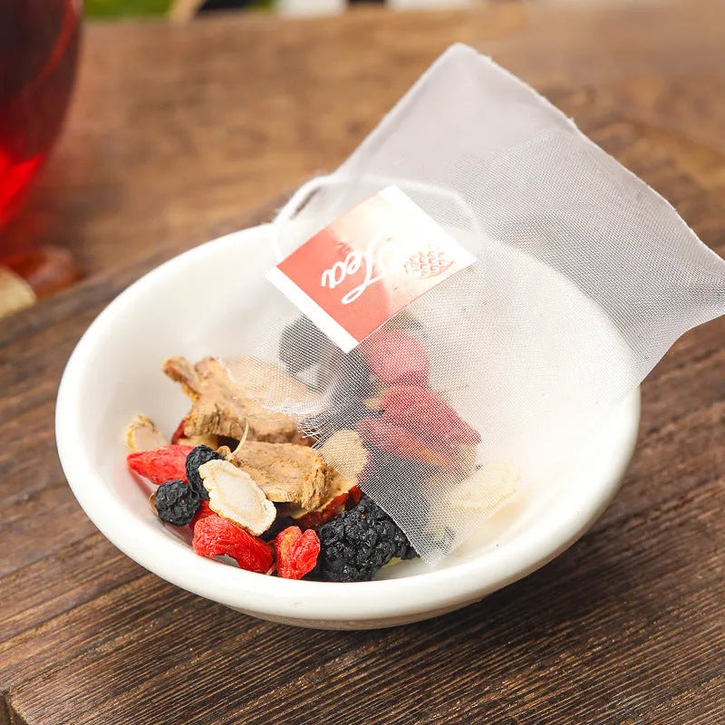 Box of Ginseng Black Wolfberry Tea showing 40 individual 5g tea sachets