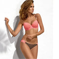 Women's solid colour pleated bag-split swimsuit in sleeveless nylon design
