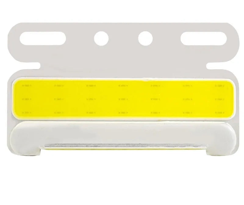 Waterproof COB LED truck side light for 12V and 24V commercial vehicles in aluminium alloy housing