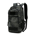 Large Derm fabric outdoor backpack in orange colour with 20-35 litre capacity for hiking and camping
