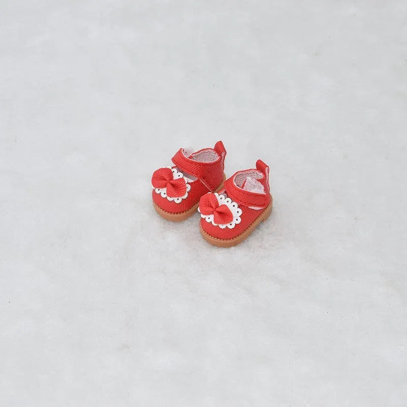 17cm doll replacement shoes in multiple colours and styles including boots and high heels