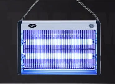 Electric mosquito killing lamp with multiple wattage options for indoor insect control