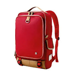Modern large men's backpack in Oxford cloth shown in Army Green colour.
