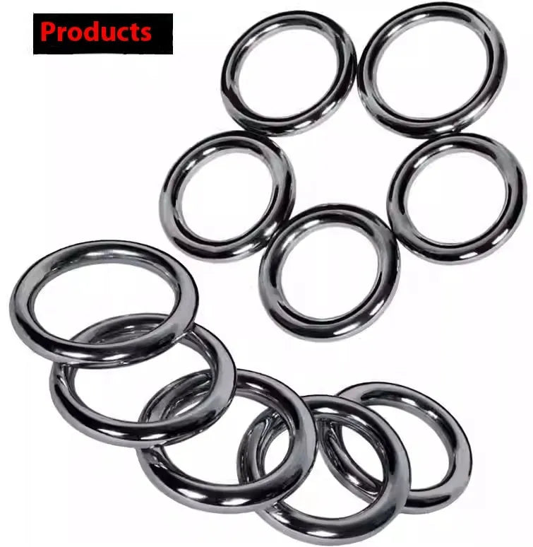 Wing Chun carbon steel training ring for martial arts forearm strength