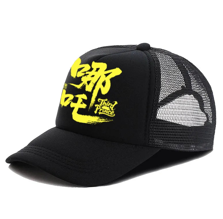 Men's polyester baseball cap in black, blue, green, grey, pink or white with adjustable strap