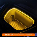 Tesla Model 3 Model Y front backup box ambience light kit with soft silicone light bar