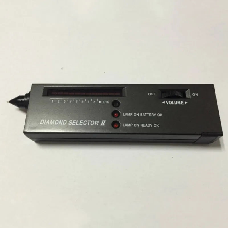 Second generation portable diamond thermal conductivity tester with metal probe