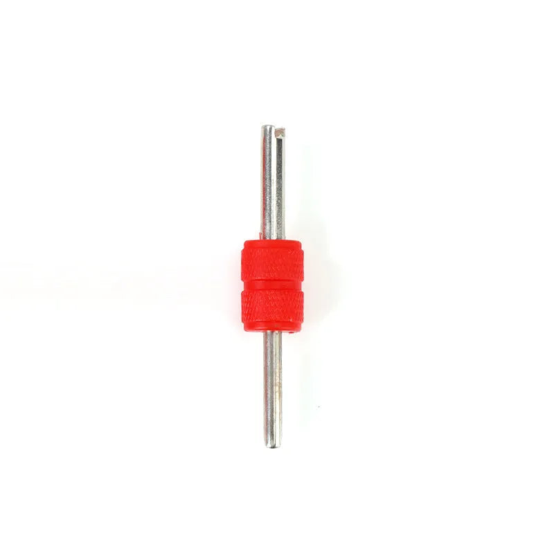 Single-head aluminium alloy twist valve wrench tool shown in one of three available colour style options.