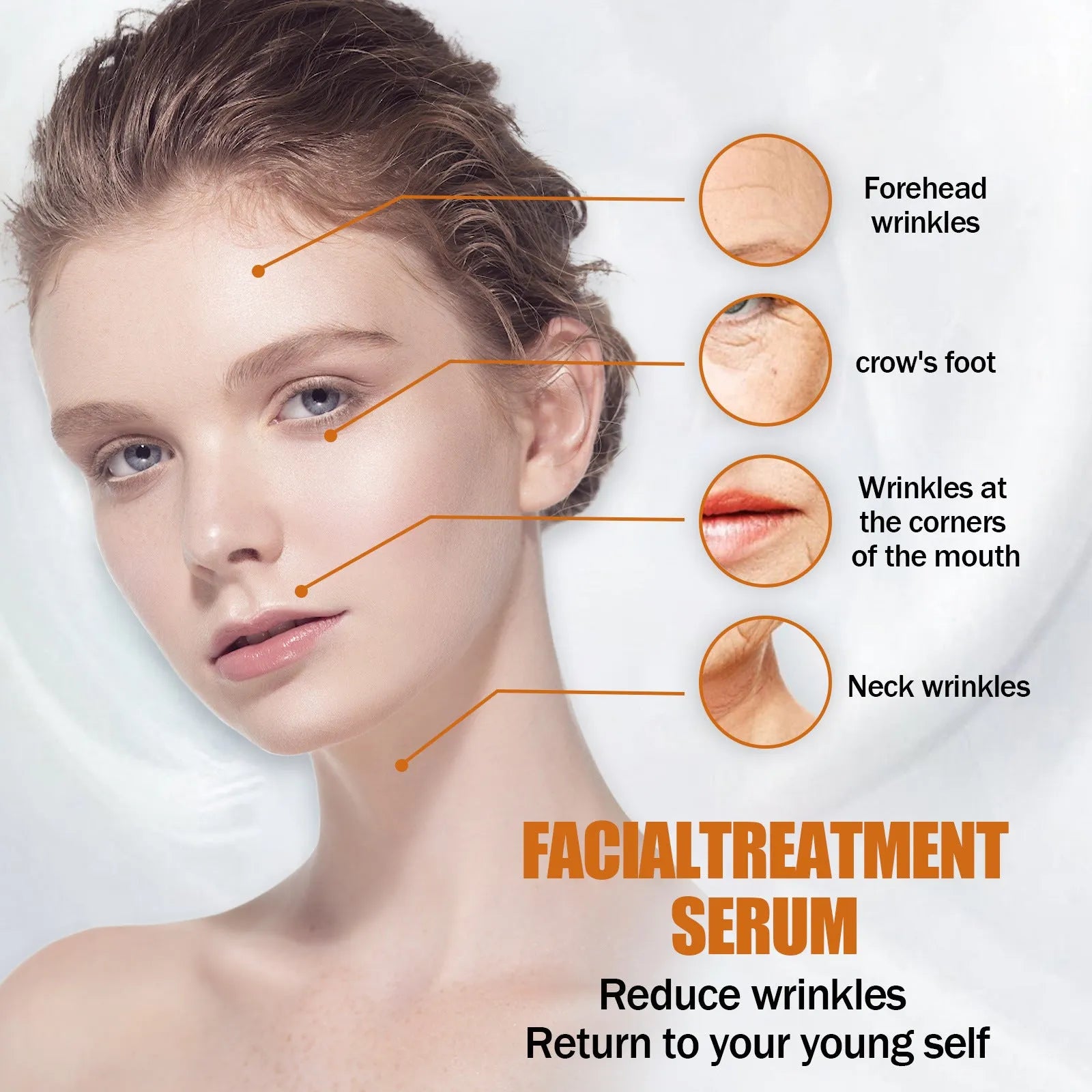 30ml retinol anti-wrinkle essence spray in box with spray bottle for facial treatment