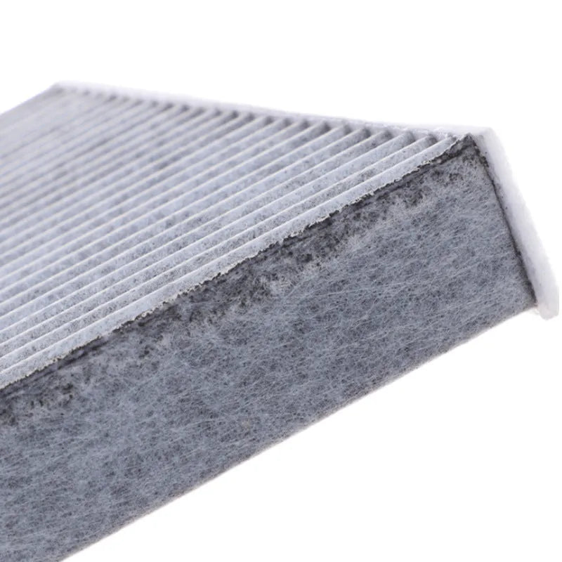 Geely air conditioning filter element grid measuring 215x210x30mm in grey colour