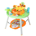 Baby jumping chair gymnastic rack in duck or lion design with interactive toys