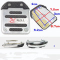 Metal motorcycle brake pedal skid plate replacement part for scooters and electric vehicles