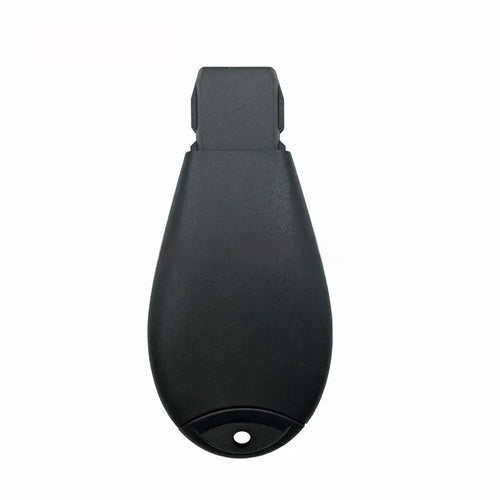 White plastic replacement key shell for Dodge and Chrysler cars, shown with dimensions 85mm by 42mm.