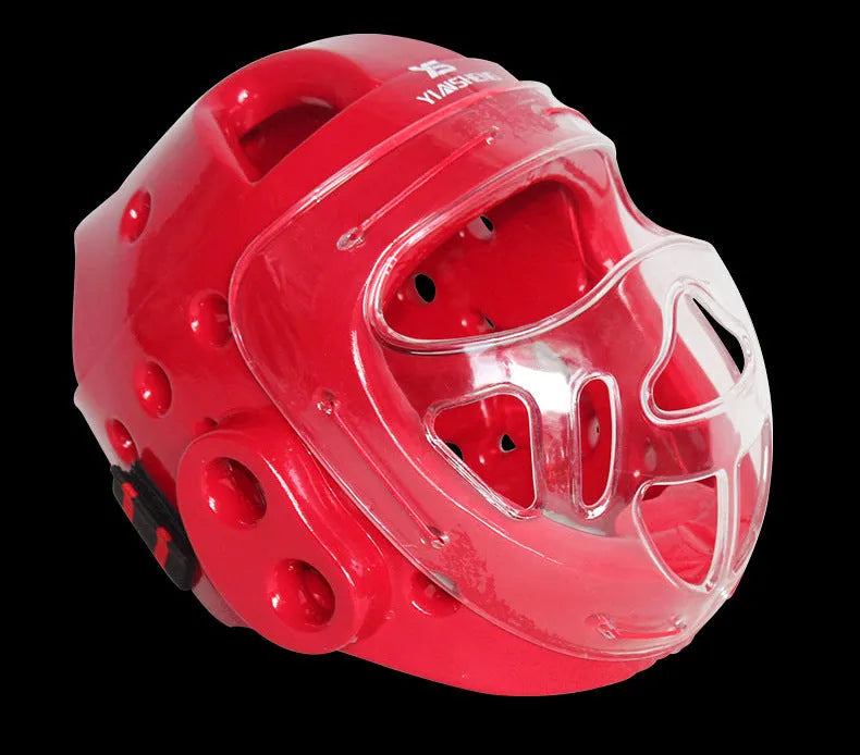 Karate helmet protective equipment for boxing training in multiple colour options