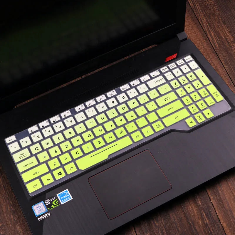 ASUS Flight laptop keyboard protective film cover in translucent colours for 15.6-inch models