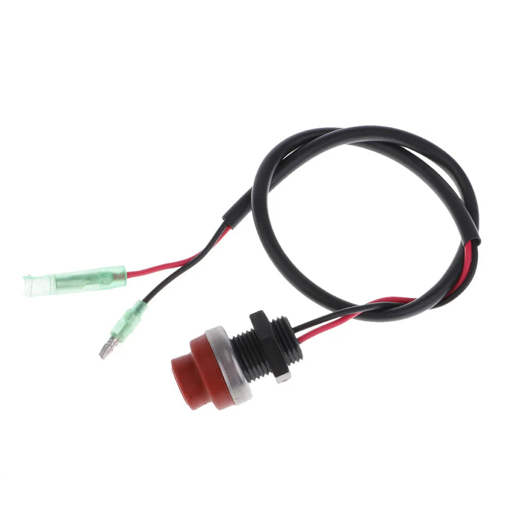 Yamaha marine engine stop switch with rope lanyard for motorboat safety kill switch