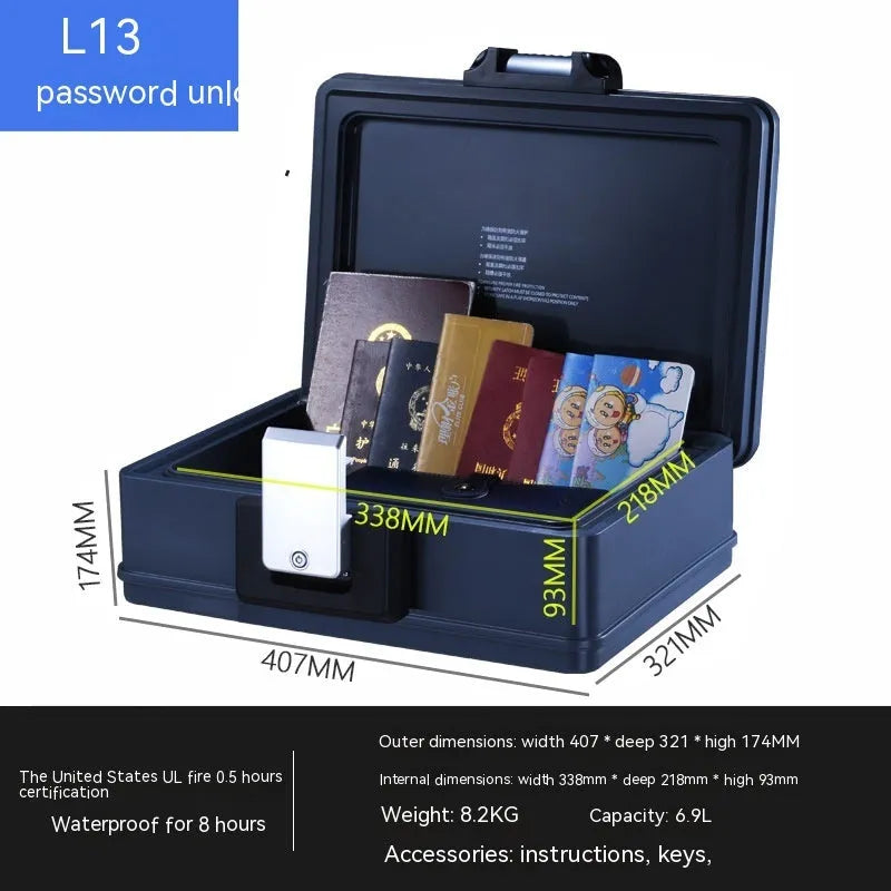 L12 Mechanical 6500G password safe with combination lock and youjingang construction