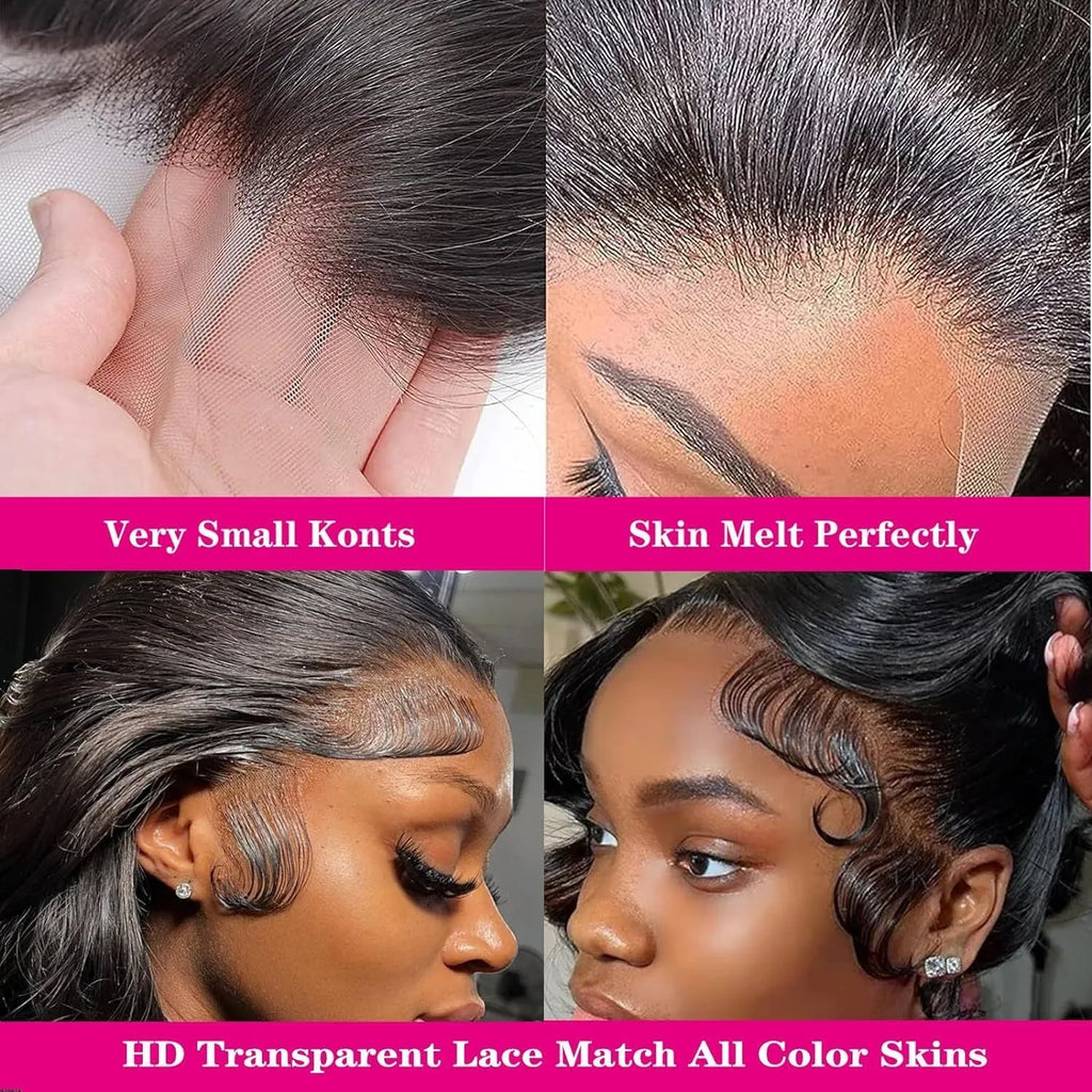 Black medium length curly synthetic wig on a stand, showing full head of loose curls.