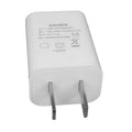 White USB power adapter with 5V1A output for M1/S mobile phone charging