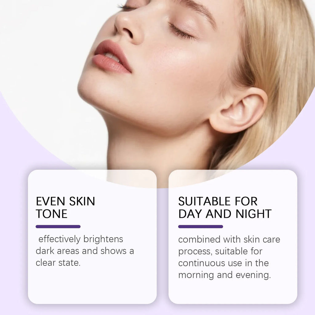50g skin care cream tube for daily moisturising and pore refinement