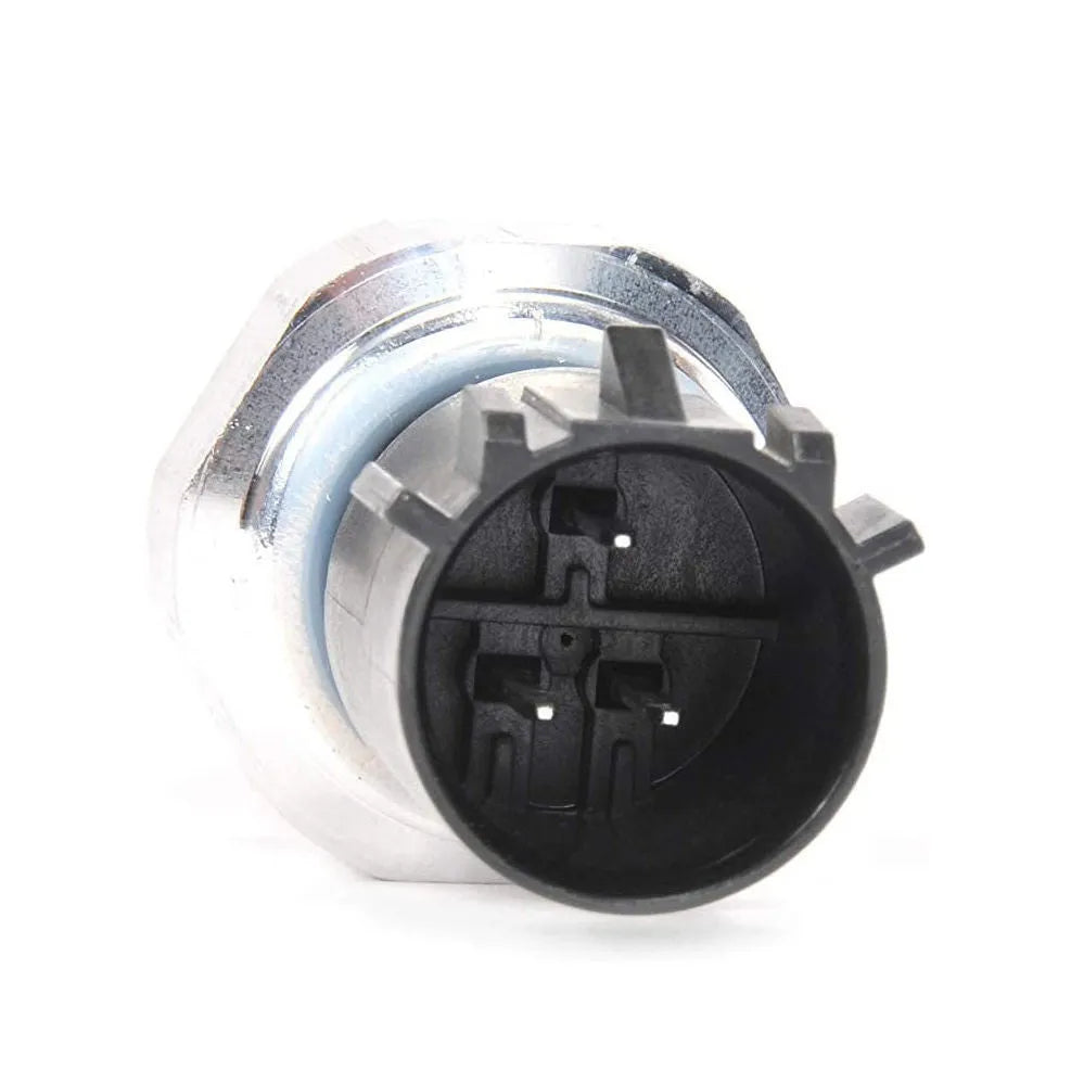 Simple silver automobile fuel pressure sensor for engine management systems