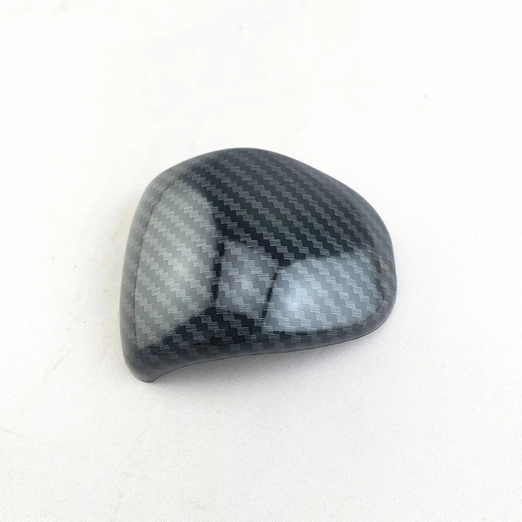 Carbon fibre pattern gear shift cover for vehicle interior decoration
