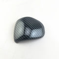 Carbon fibre pattern gear shift cover for vehicle interior decoration