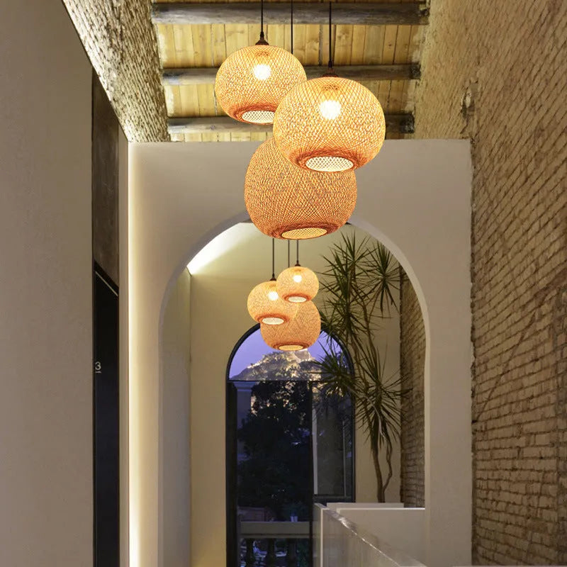 Pastoral style chandelier with decorative lamp holder in various size options for bedroom lighting