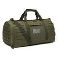 Men's Oxford cloth sports fitness handbag with air pillow belt in khaki colour