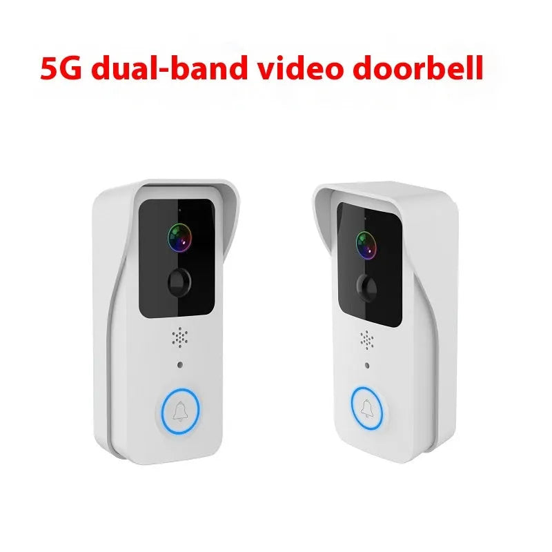 Waterproof HD visual doorbell with remote intercom and app notification capabilities